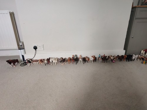 Large schleich horses bundle - horses,