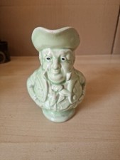 Vintage J Bull Green Toby Jug
