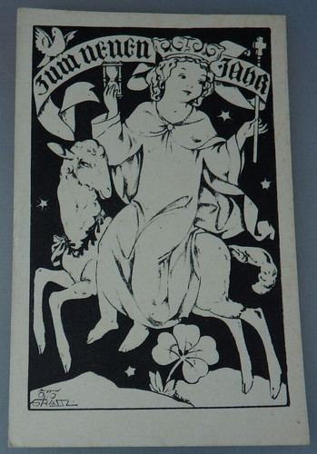 Hand signed otto - grassl, art