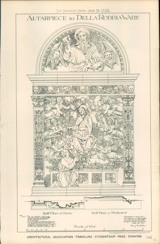 Antique architects print - antique,