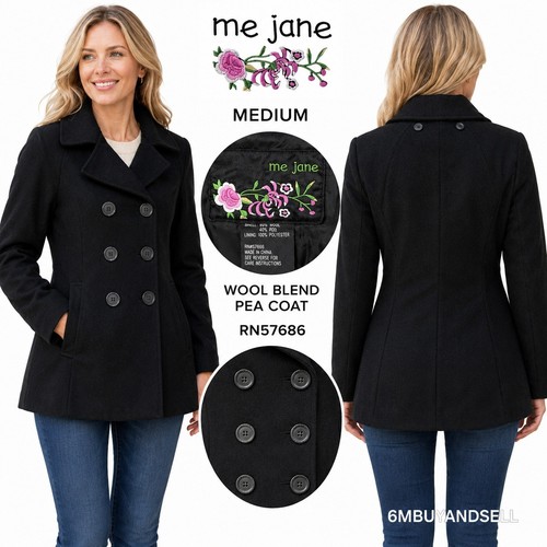 Jane womens black - me, wool