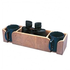 Solid Teak Mug & Binocular