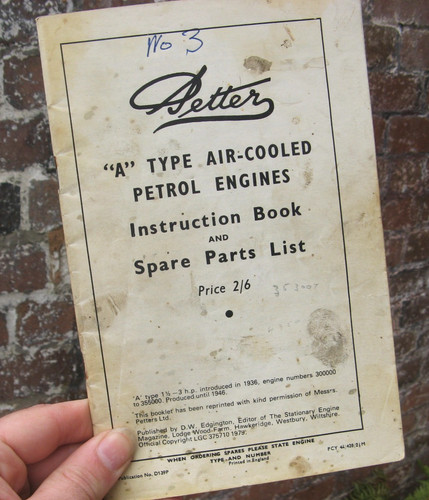 1979 petter type air cooled - type,