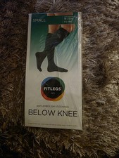 FITLEGS AES Anti-Embolism Stockings – Small Size (Below Knee, 19–23cm / 7.5–9in)