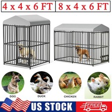 Welded wire dog kennel pet - dog,