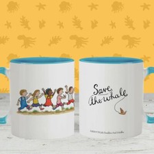 Save the whale! Coloured