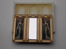 Dolls House Silicone Rubber Mould Picture Frame Mirror 1 / 12 Th Scale Art Deco