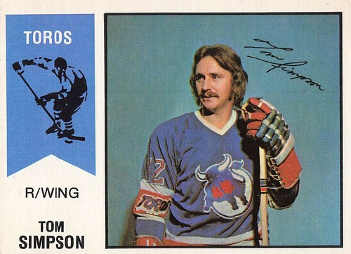 Tom simpson 1974 pee chee - 1974-75, o-pee-chee