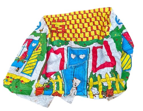 Vintage colourful kids pvc - colourful,