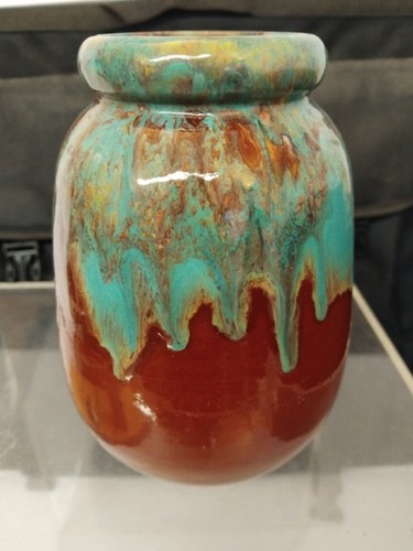 Felix gete art deco - vase, red