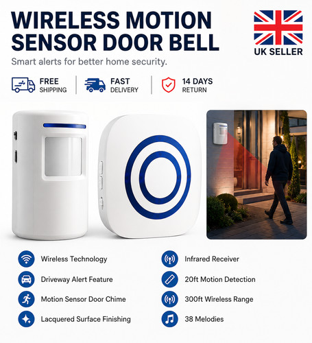 Wireless doorbell motion - wireless,