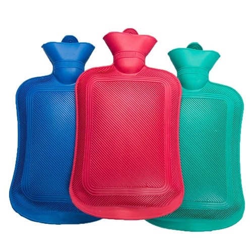 Rubber hot water bottle 500ml - water,