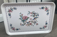 Vintage Melamine Aynsley Serving Tray Pembroke - Bird & Floral Design