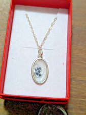 hand made oval necklace ,made