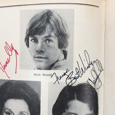 Mark Hamill, Danny Sewell, Dennis Creaghan, etc, Cast SIGNED Elephant Man, 1981