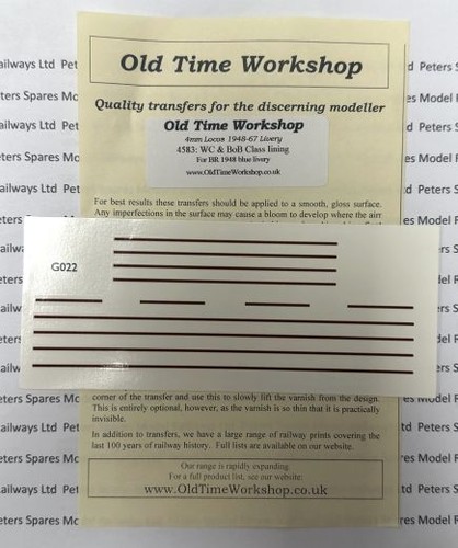 Old time workshop 4583 sr - time,