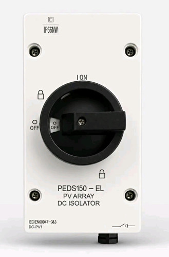Ip66 isolator switch - isolator, 150a