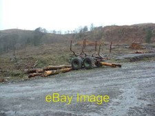 Photo 6x4 Forestry Equipment Poltalloch Evidence of tree felling in the b c2007