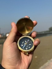 Brass Pocket Compass WWII