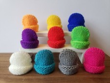 Miniature knitted woolly