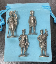 Set Of 4 Scottish Military