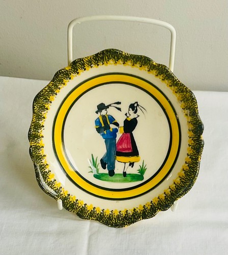 Vintage quimper french faience - quimper,