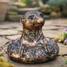 Copper Cast Aluminium Peeking