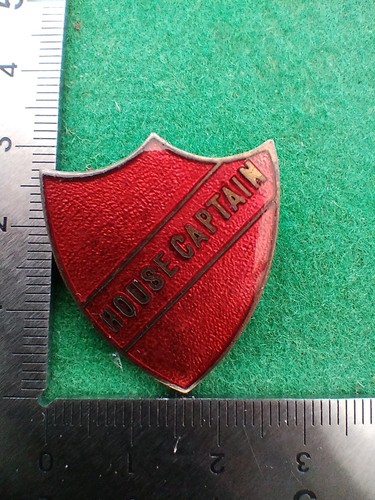 Vintage school house captain - house,