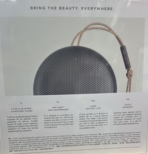 Bang & Olufsen Beosound A1 2nd