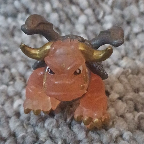 Plastic dragon figurine - dragon, toy