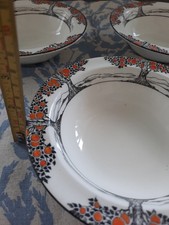 Three Crown Ducal 'Orange Tree' pattern dishes