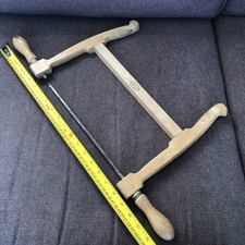 Vintage Wooden Bow Saw Marples