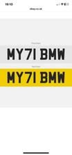 MY71BMW                                 cherished number plates