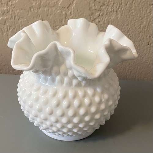 Vintage fenton white milk - vintage,