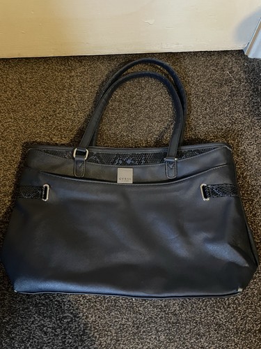 Guess los angeles handbag navy - los,