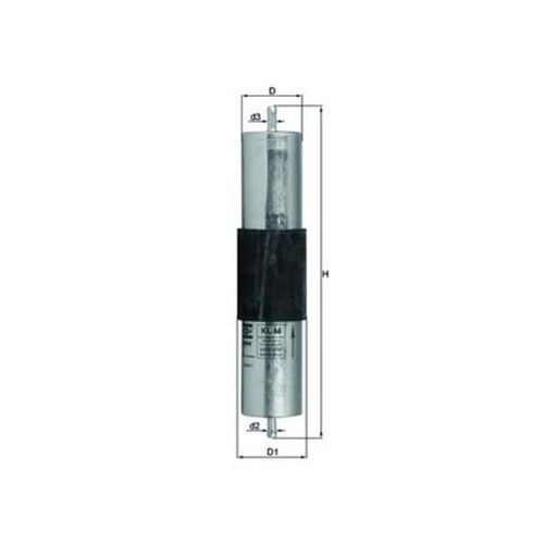 Mahle fuel filter kl66 - kl66, fits