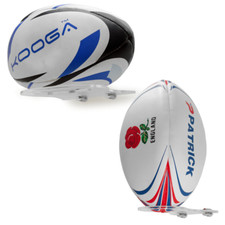 Wall Mount Bracket Rugby Ball Display Shelf Memorabilia Signed