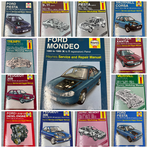 Haynes car repair - car, manuals