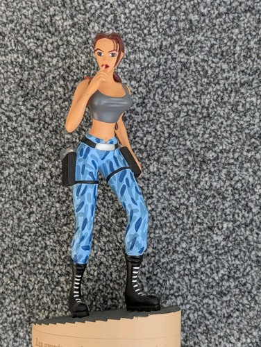 Lara croft figure blue - figure, in