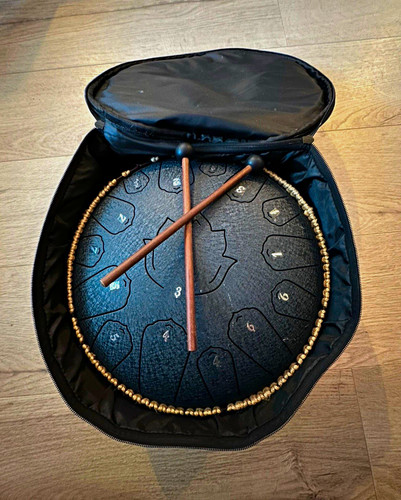 Steel tongue drum 11 15 - -,