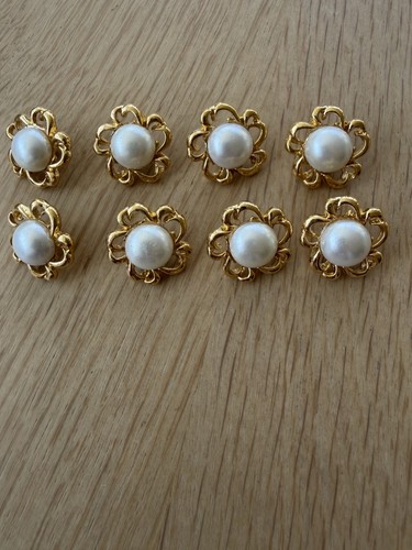 Gold pearl style - style, shank