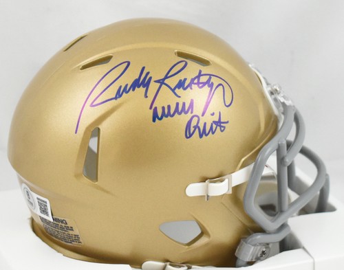 Rudy ruettiger signed notre - rudy,