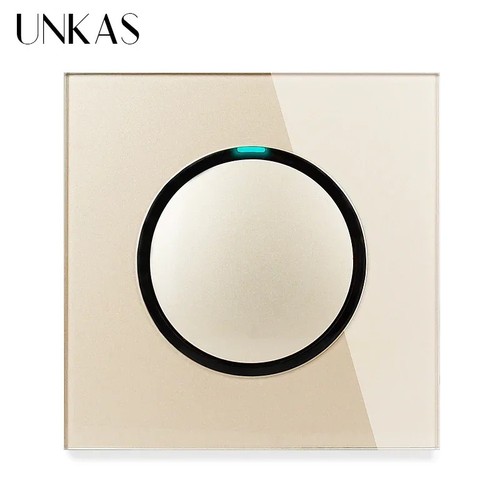 Glass wall light switch - glass,