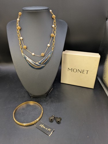 Vintage monet gold tone - vintage,