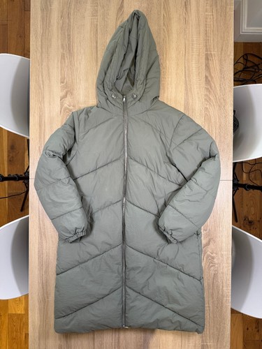 Long hooded puffer coat - puffer,