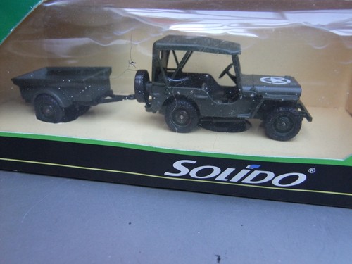 Willys jeep trailer us army - jeep,