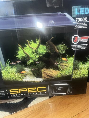 Fluval aquarium kit - aquarium, kit,
