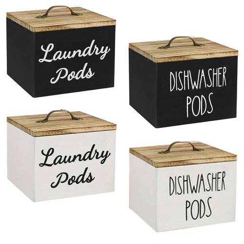 Wooden storage container with - wooden,
