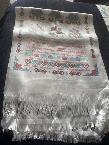 Tibetan buddhist khata - buddhist,