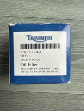 New Triumph Daytona 6675 Oem Oil Filter , Boneville Bobber, T120, T1210444